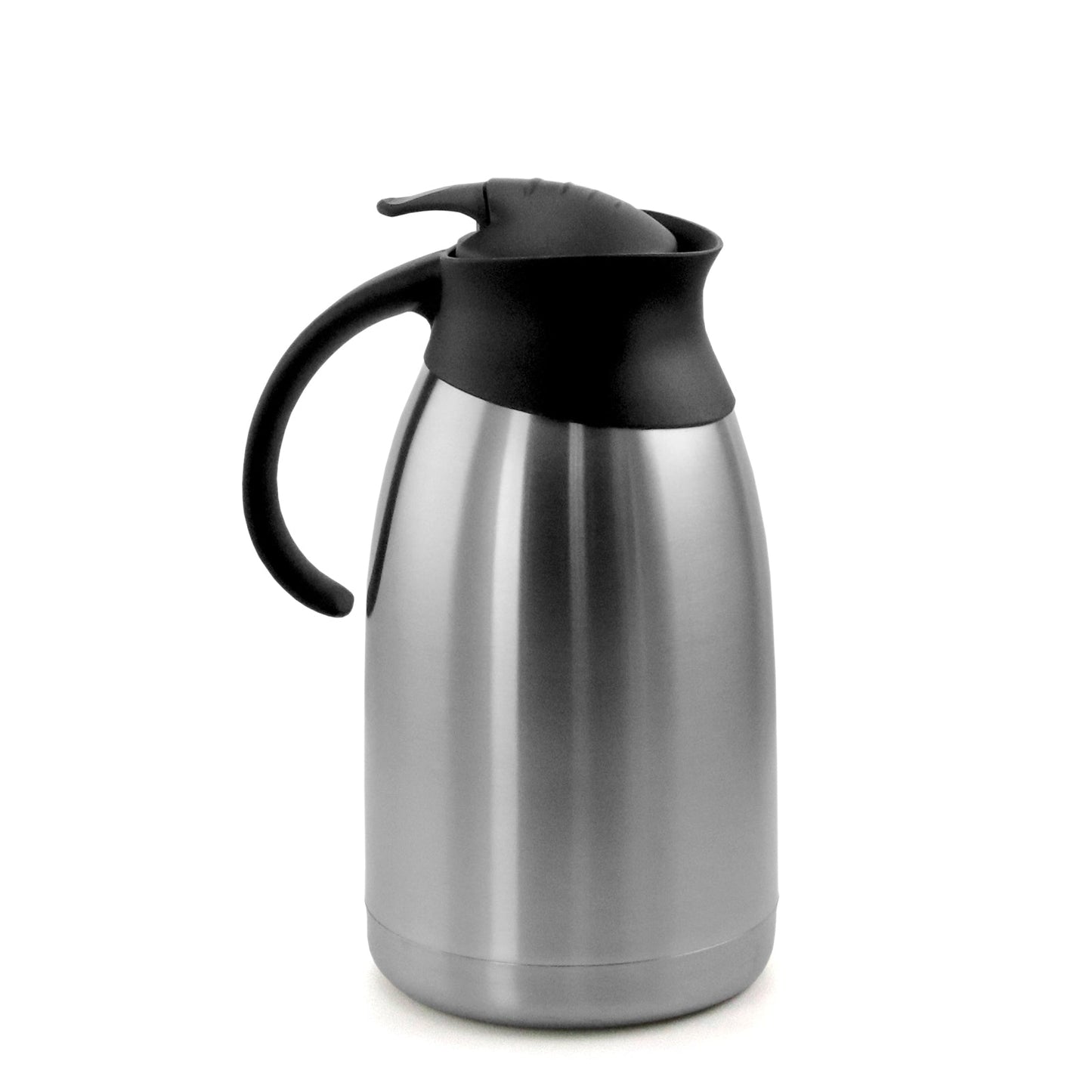 MegaChef 2.11 Quart Stainless Steel Thermal Beverage Carafe for Coffee and Tea W2B