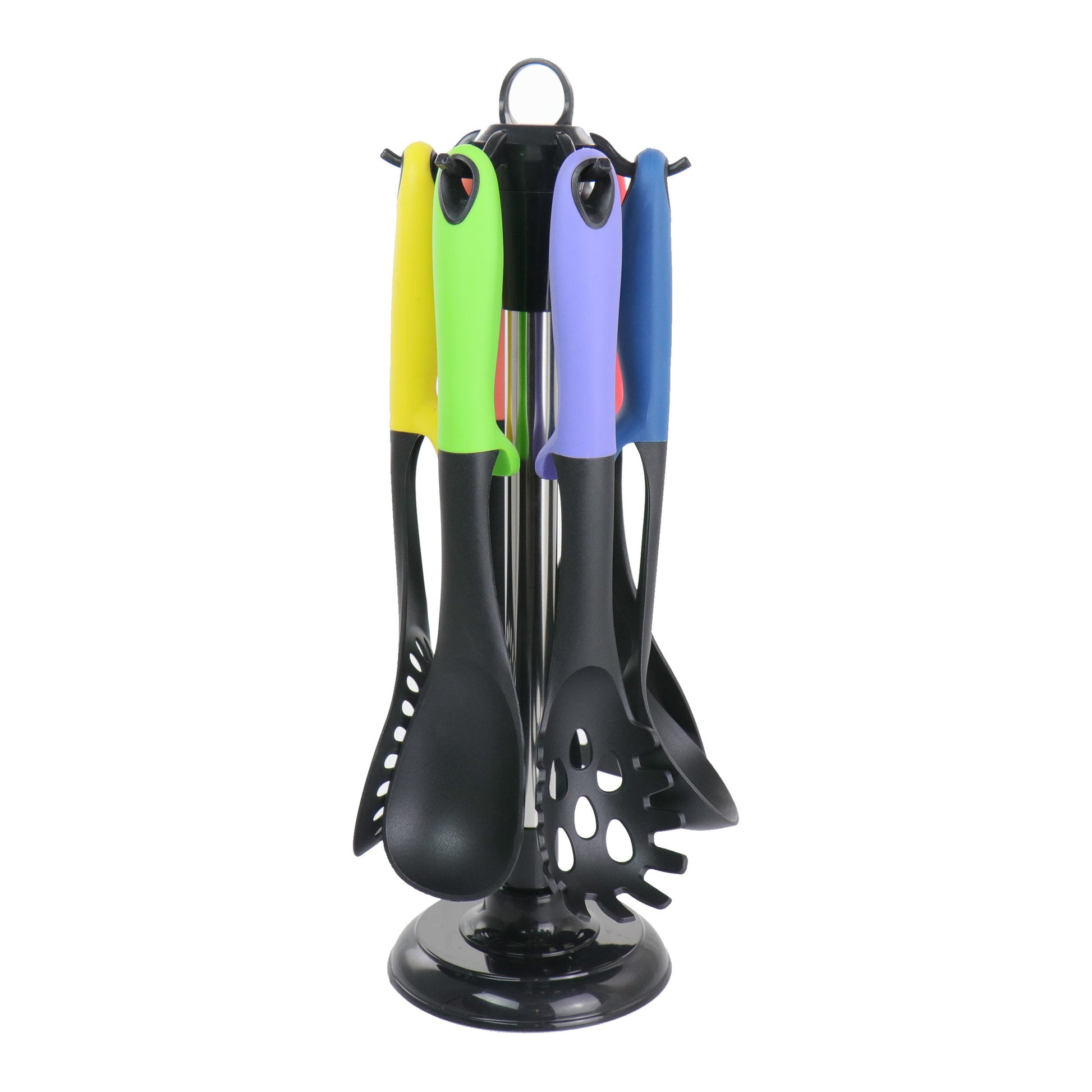 MegaChef Assorted Color Nylon Cooking Utensils, Set of 7 W2B