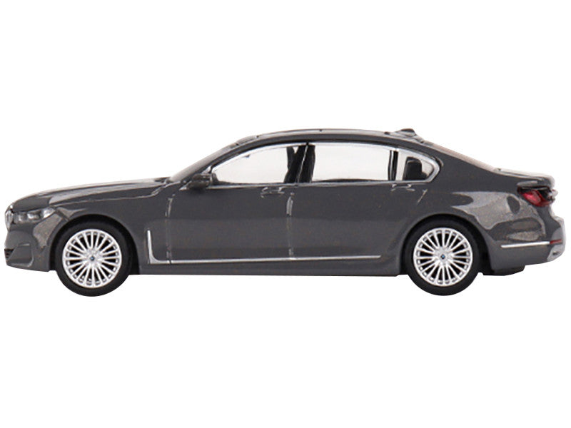 BMW 750Li xDrive Bernina Gray Amber Effect with Sunroof Limited Edition to 2400 pieces Worldwide 1/64 Diecast Model Car by Mini GT Mini GT