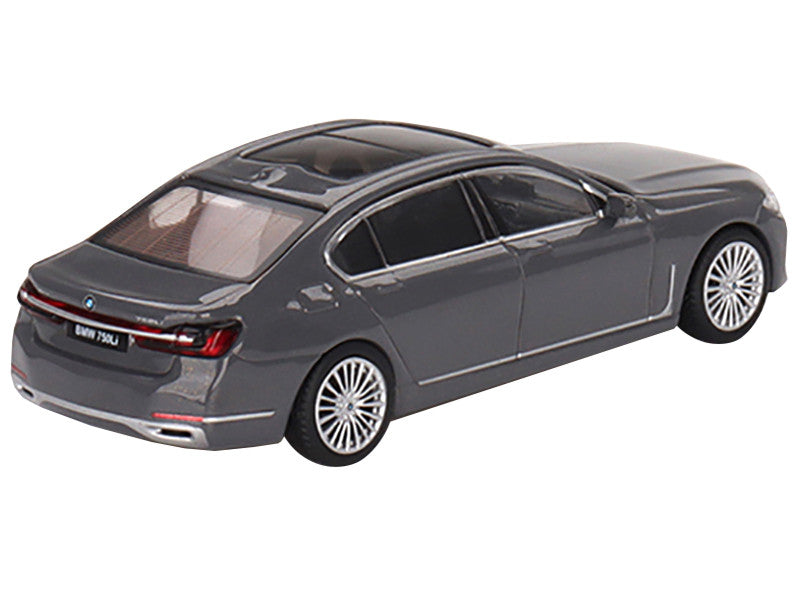 BMW 750Li xDrive Bernina Gray Amber Effect with Sunroof Limited Edition to 2400 pieces Worldwide 1/64 Diecast Model Car by Mini GT Mini GT
