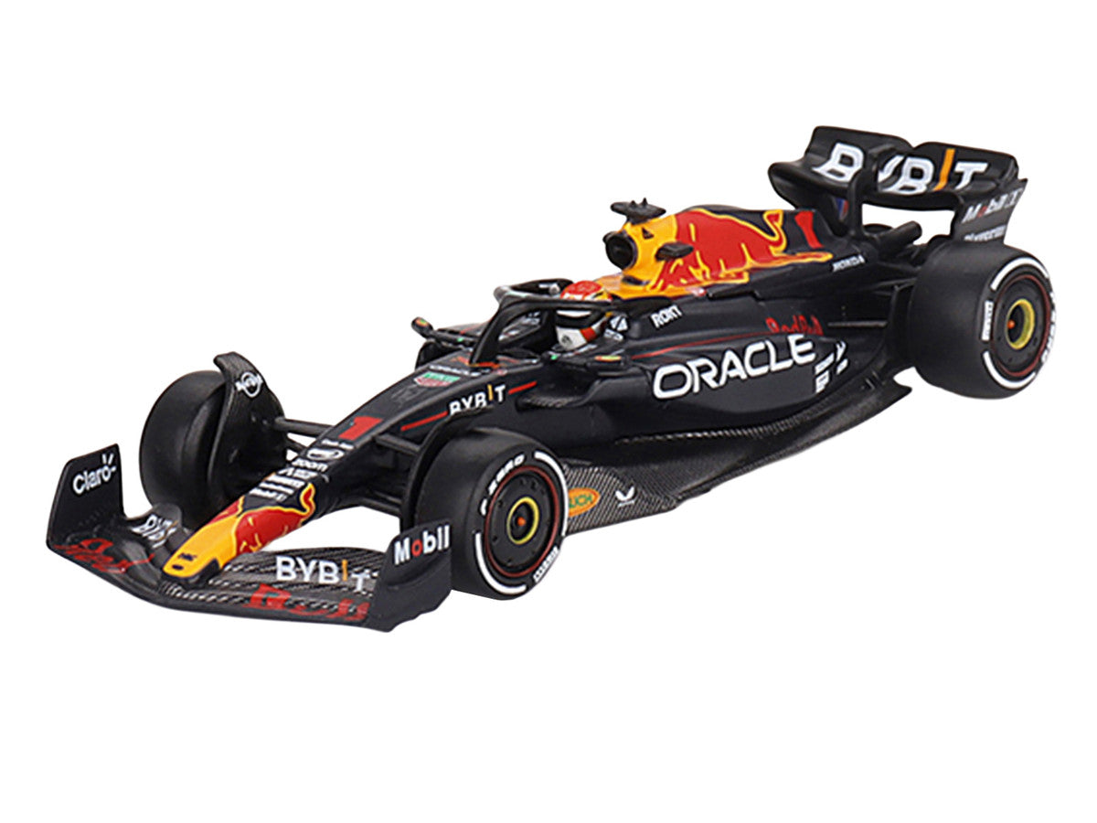Red Bull Racing RB19 #1 Max Verstappen Winner Formula One F1 "Bahrain GP" (2023) Limited Edition 1/64 Die Cast Model Car by Mini GT Mini GT