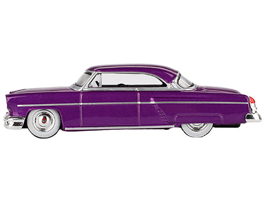 1954 Lincoln Capri Hot Rod Purple Metallic Limited Edition to 3600 pieces Worldwide 1/64 Diecast Model Car by Mini GT Mini GT