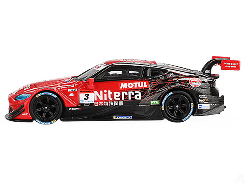 Nissan Z GT500 #3 Katsumasa Chiyo - Mitsunori Takaboshi "Niterra MOTUL Z - NDDP Racing" "Super GT Series" (2023) Limited Edition 1/64 Diecast Model Car by Mini GT Mini GT