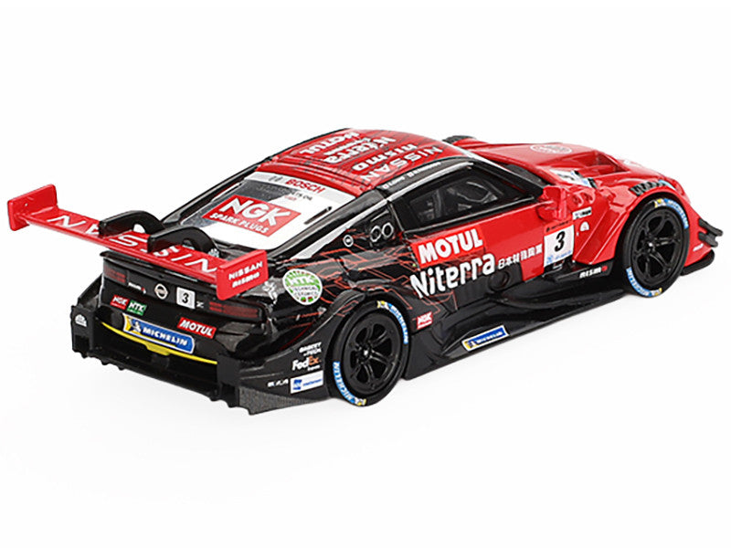 Nissan Z GT500 #3 Katsumasa Chiyo - Mitsunori Takaboshi "Niterra MOTUL Z - NDDP Racing" "Super GT Series" (2023) Limited Edition 1/64 Diecast Model Car by Mini GT Mini GT