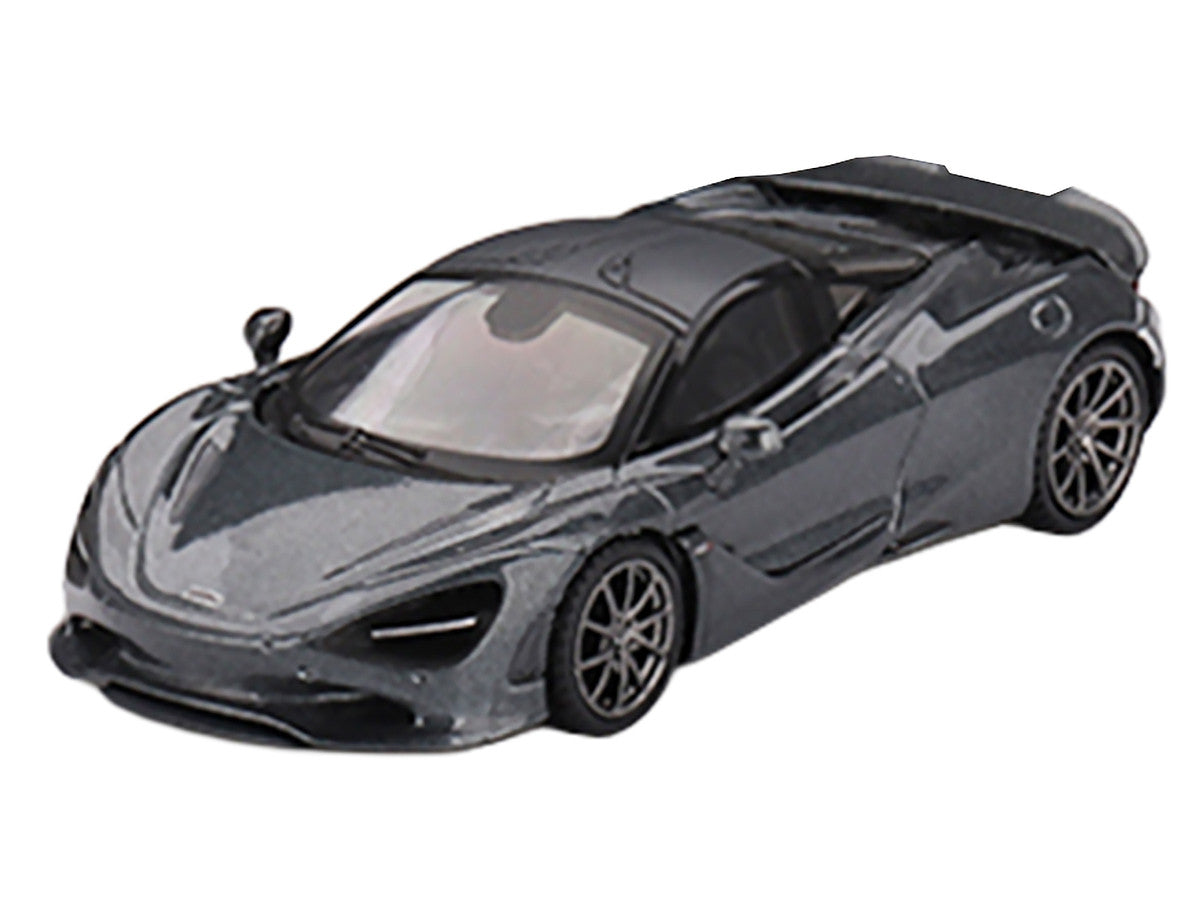 McLaren 750S Saros Gray Limited Edition 1/64 Diecast Model Car by Mini GT Mini GT