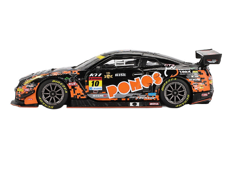 Nissan GT-R NISMO GT3 #10 Hironobu Yasuda - Riki Okusa "PONOS GAINER" "Super GT Series" (2023) Limited Edition 1/64 Diecast Model Car by Mini GT Mini GT