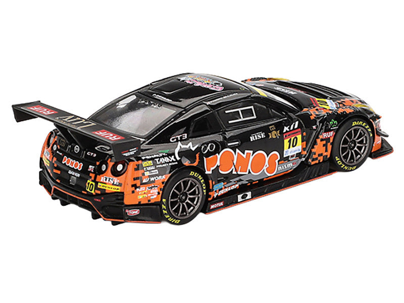 Nissan GT-R NISMO GT3 #10 Hironobu Yasuda - Riki Okusa "PONOS GAINER" "Super GT Series" (2023) Limited Edition 1/64 Diecast Model Car by Mini GT Mini GT