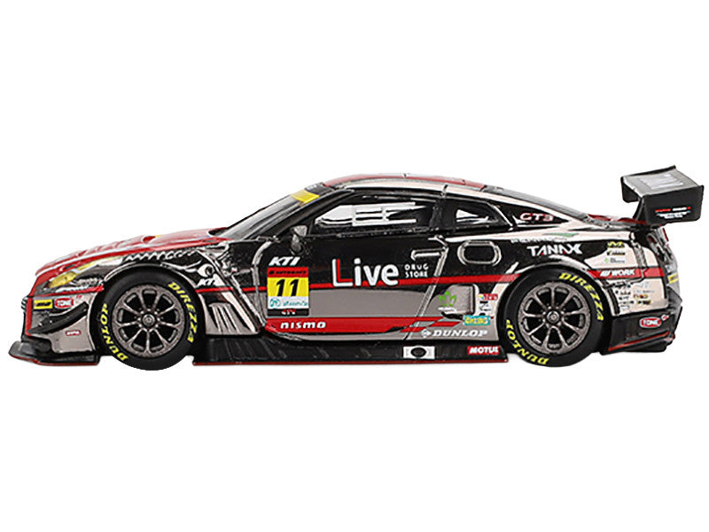 Nissan GT-R NISMO GT3 #11 Ryuichiro Tomita - Keishi Ishikawa - Yusuke Shiotsu "GAINER TANAX" "Super GT Series" (2023) Limited Edition 1/64 Diecast Model Car by Mini GT Mini GT