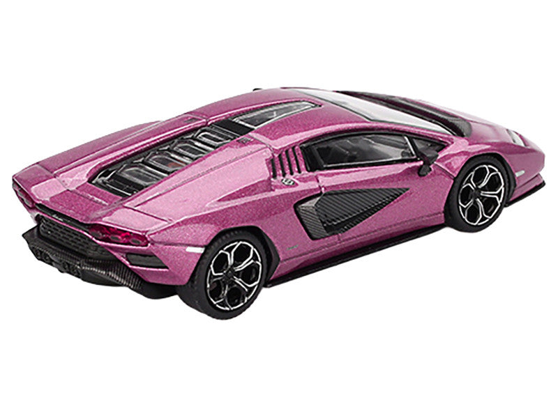 Lamborghini Countach LPI 800-4 Viola 30th Metallic Limited Edition 1/64 Diecast Model Car by Mini GT Mini GT