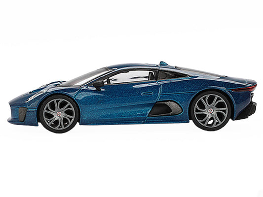 Jaguar C-X75 Blue Metallic Limited Edition 1/64 Diecast Model Car by Mini GT-0