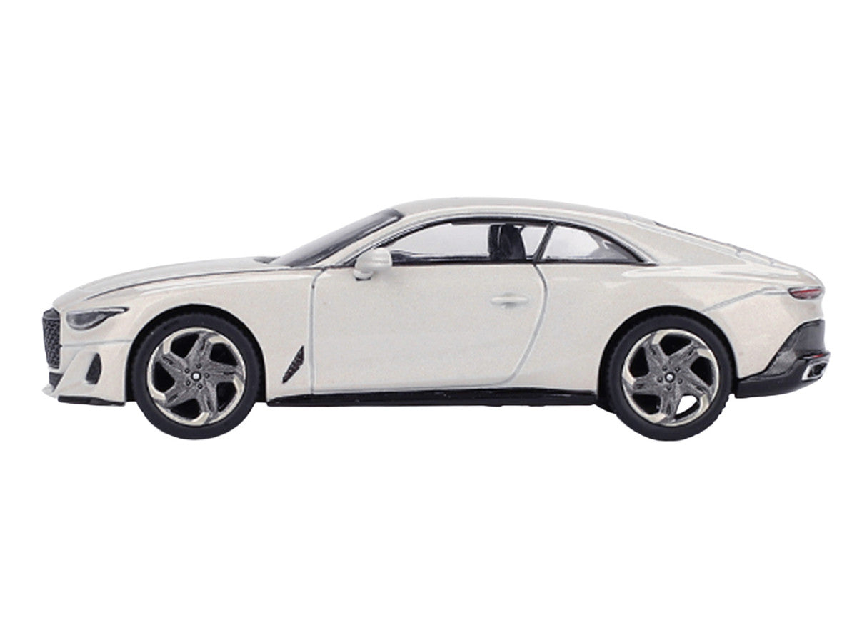 Bentley Batur Bonneville Pearl White Metallic Limited Edition 1/64 Die Cast Model Car by Mini GT Mini GT