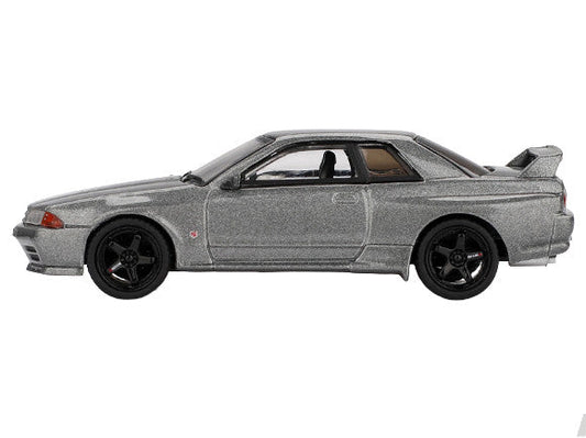 Nissan Skyline GT-R (NISMO BNR32 CRS Version) RHD (Right Hand Drive) Dark Metal Gray Metallic Limited Edition 1/64 Diecast Model Car by Mini GT Mini GT