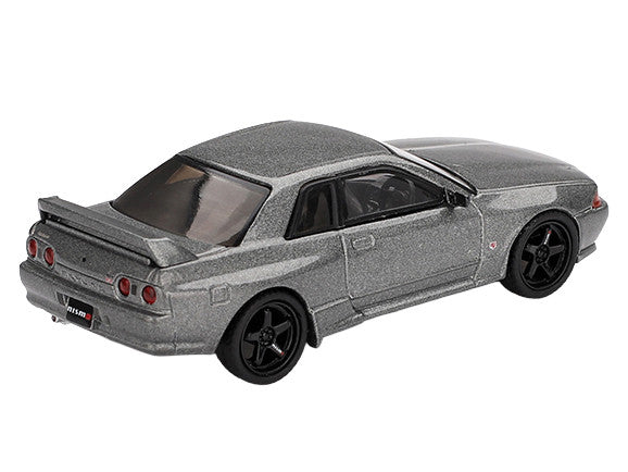Nissan Skyline GT-R (NISMO BNR32 CRS Version) RHD (Right Hand Drive) Dark Metal Gray Metallic Limited Edition 1/64 Diecast Model Car by Mini GT Mini GT