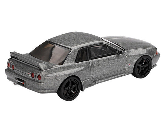 Nissan Skyline GT-R (NISMO BNR32 CRS Version) RHD (Right Hand Drive) Dark Metal Gray Metallic Limited Edition 1/64 Diecast Model Car by Mini GT Mini GT