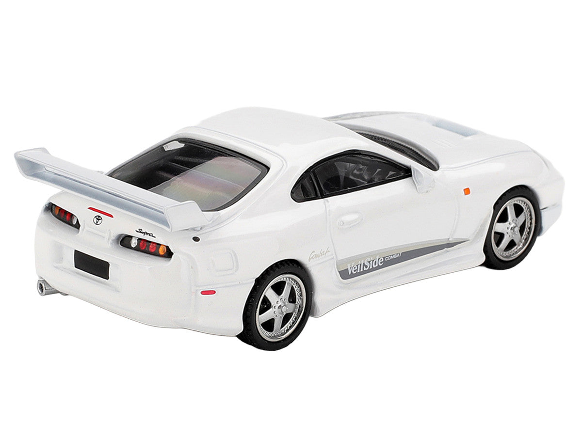 Toyota Supra "VeilSide Combat V-I" White Limited Edition 1/64 Die Cast Model Car by Mini GT Mini GT