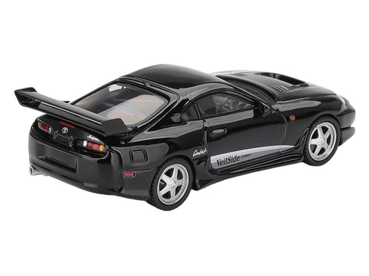 Toyota Supra "VeilSide Combat V-II" Black Limited Edition 1/64 Diecast Model Car by Mini GT Mini GT