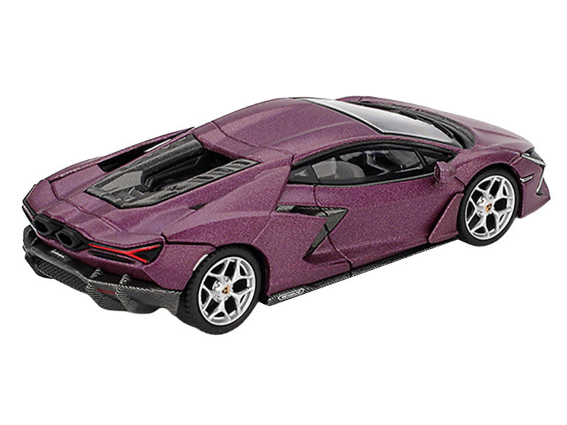 Lamborghini Revuelto Viola 30th Matt Purple Metallic Limited Edition 1/64 Diecast Model Car by Mini GT Mini GT