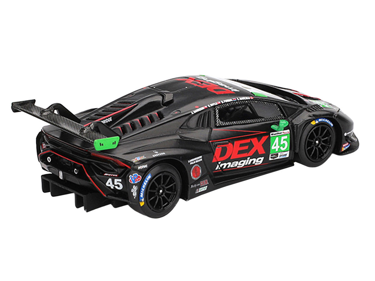 Lamborghini Huracan GT3 EVO2 #45 Graham Doyle - Danny Formal - Ashton Harrison - Kyle Marcelli "DEX Imaging" IMSA "24 Hours of Daytona" (2024) Limited Edition 1/64 Diecast Model Car by Mini GT Mini GT