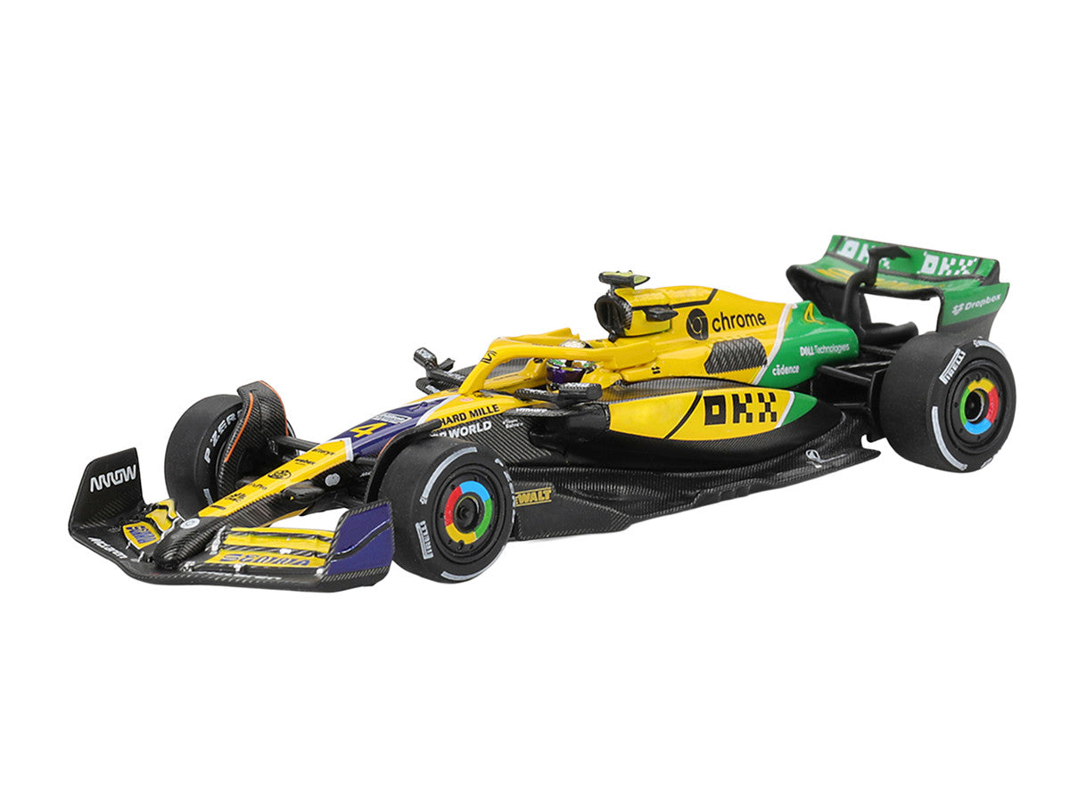 McLaren MCL38 #4 Lando Norris Formula One F1 "Monaco GP" (2024) Limited Edition 1/64 Diecast Model Car by Mini GT Mini GT