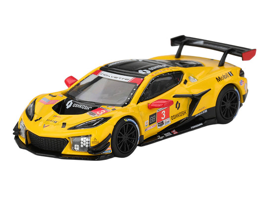 Chevrolet Corvette Z06 GT3.R #3 Antonio Garcia - Daniel Juncadella - Alexander Sims "Corvette Racing by Pratt Miller Motorsports" GTD Pro Class 2nd Place IMSA "24 Hours of Daytona" (2025) Limited Edition 1/64 Die Cast Model Car by Mini GT Mini GT