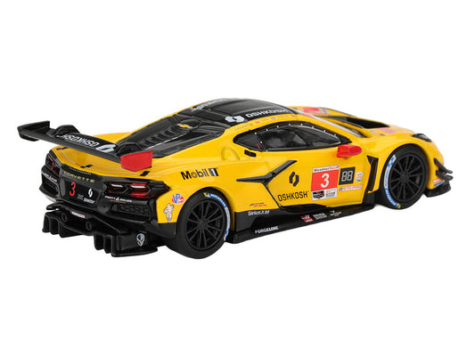 Chevrolet Corvette Z06 GT3.R #3 Antonio Garcia - Daniel Juncadella - Alexander Sims "Corvette Racing by Pratt Miller Motorsports" GTD Pro Class 2nd Place IMSA "24 Hours of Daytona" (2025) Limited Edition 1/64 Die Cast Model Car by Mini GT Mini GT