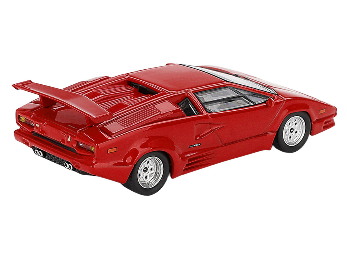Lamborghini Countach "25th Anniversary" Red Limited Edition 1/64 Diecast Model Car by Mini GT Mini GT