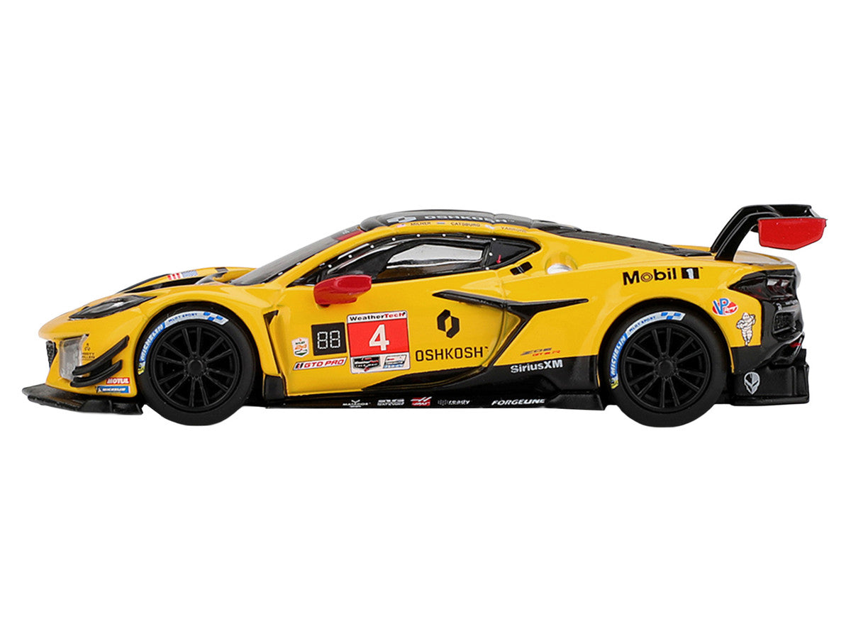 Chevrolet Corvette Z06 GT3.R #4 Nicky Catsburg - Tommy Milner - Nicolas Varrone "Corvette Racing by Pratt Miller Motorsports" IMSA "24 Hours of Daytona" (2025) Limited Edition 1/64 Diecast Model Car by Mini GT Mini GT