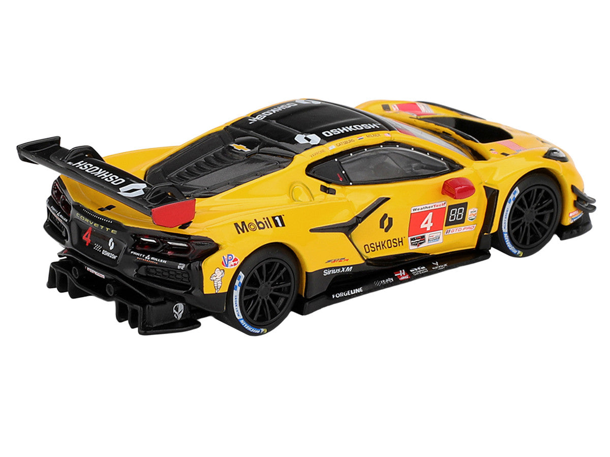 Chevrolet Corvette Z06 GT3.R #4 Nicky Catsburg - Tommy Milner - Nicolas Varrone "Corvette Racing by Pratt Miller Motorsports" IMSA "24 Hours of Daytona" (2025) Limited Edition 1/64 Diecast Model Car by Mini GT Mini GT
