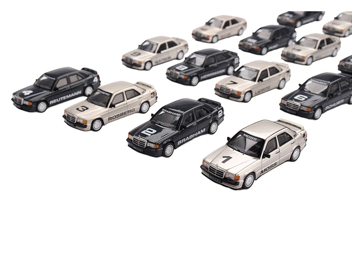1984 Nurburgring Race of Champions 20 Car Set Limited Edition to 5000 Sets Worldwide 1/64 Diecast Model Cars by Mini GT-2