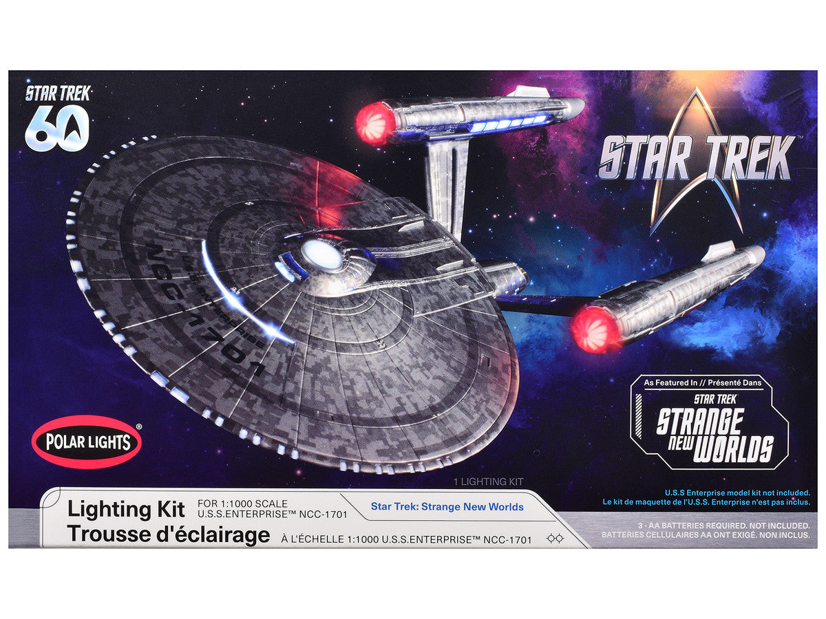 Star Trek: Strange New Worlds (2022-Current) TV Series USS Enterprise NCC-1701 Lighting Kit for 1/1000 Model Kit by Polar Lights Polar Lights