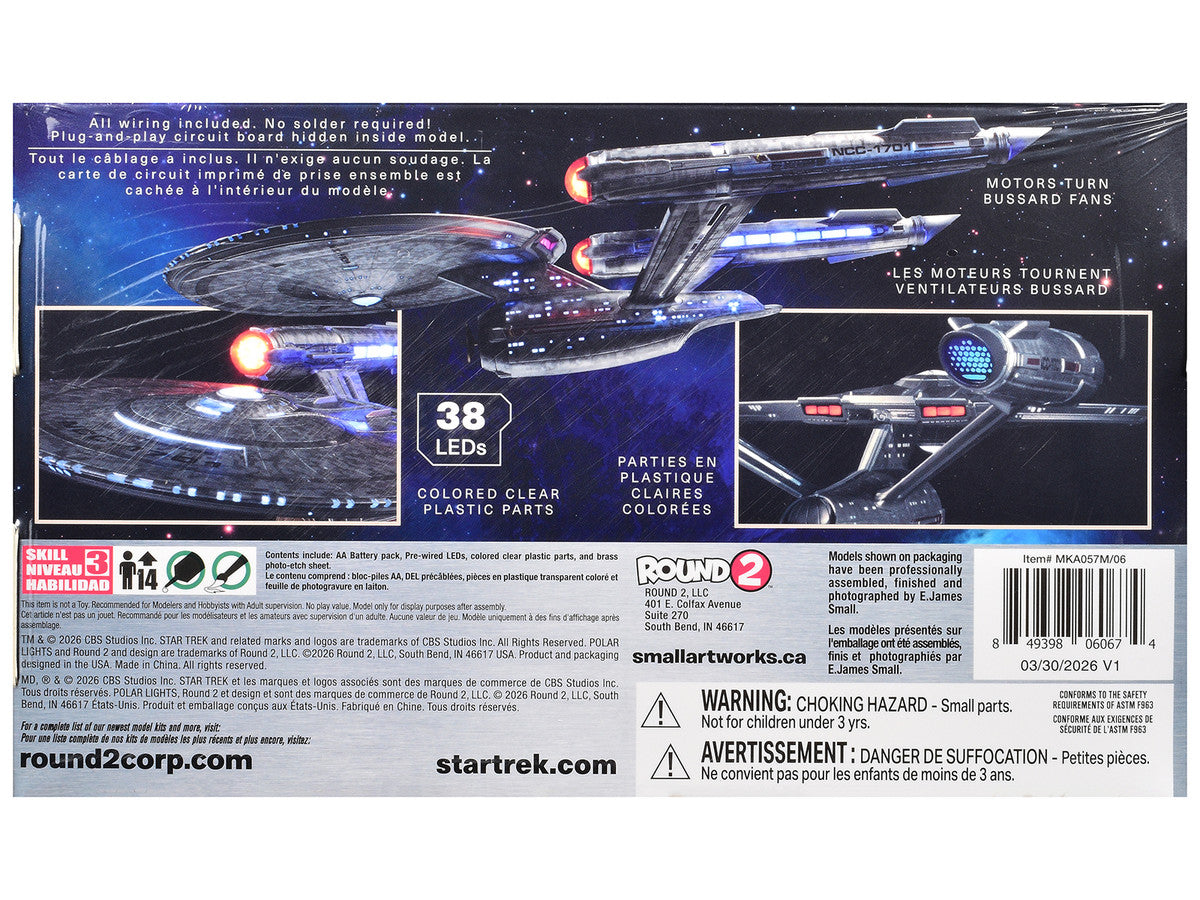 Star Trek: Strange New Worlds (2022-Current) TV Series USS Enterprise NCC-1701 Lighting Kit for 1/1000 Model Kit by Polar Lights Polar Lights