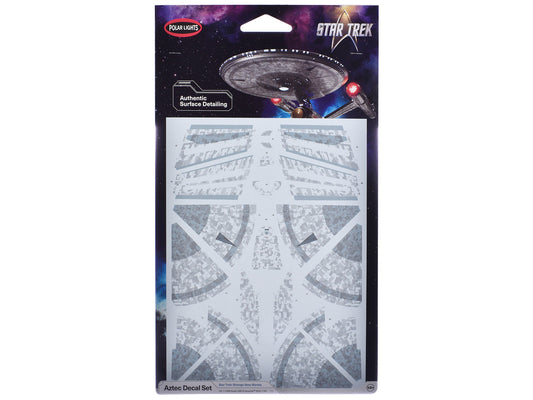 USS Enterprise NCC-1701 Aztec Decal Set "Star Trek: Strange New Worlds" (2022-Current) TV Series 1/1000 Scale by Polar Lights-0