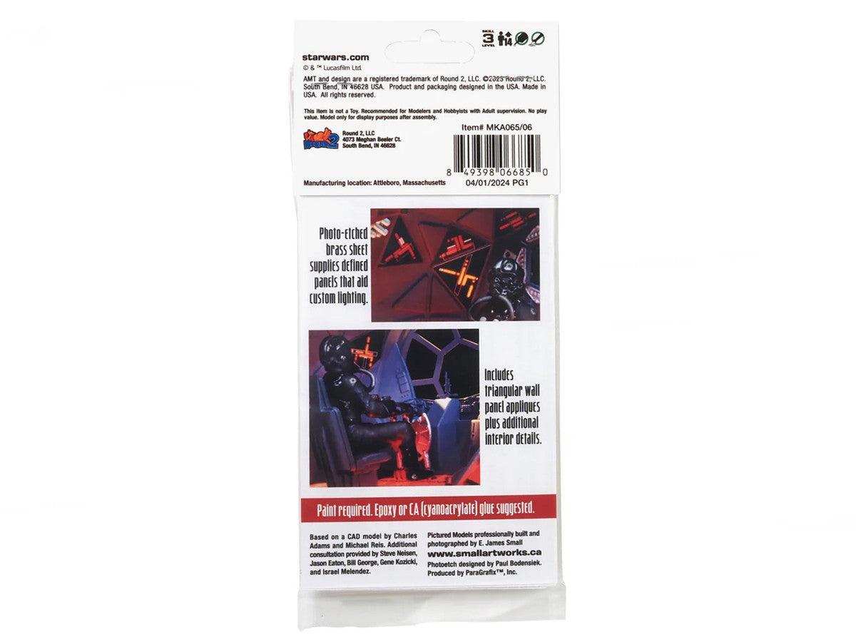 Photoetch Set for "Star Wars: A New Hope" Tie Fighter Kit 1/32 Scale by AMT AMT