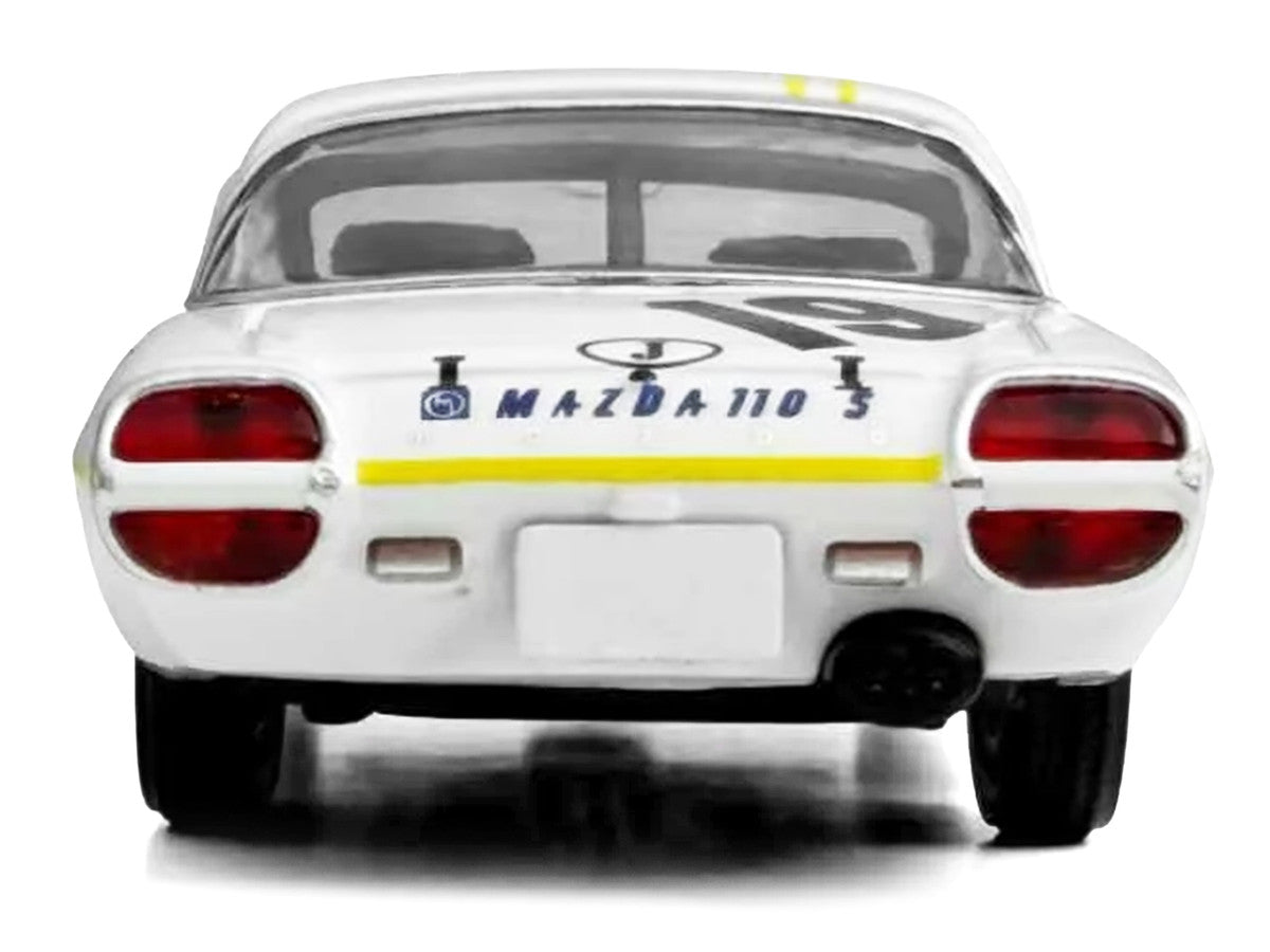 Mazda 110 S Cosmo Sports RHD (Right Hand Drive) #19 "Marathon de la Route" (1968) 1/64 Diecast Model Car by Model Model Model Model