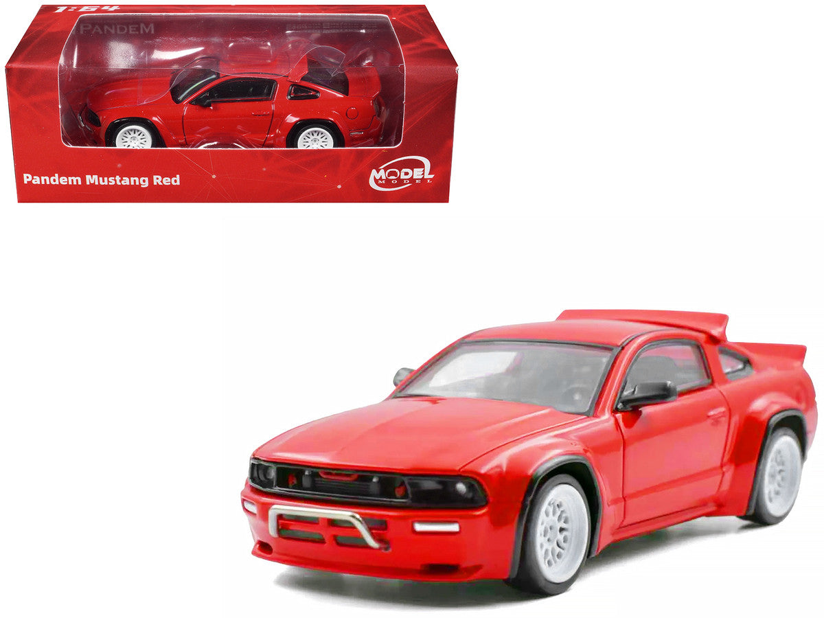 Pandem Mustang Red 1/64 Diecast Model Car by Model Model Model Model