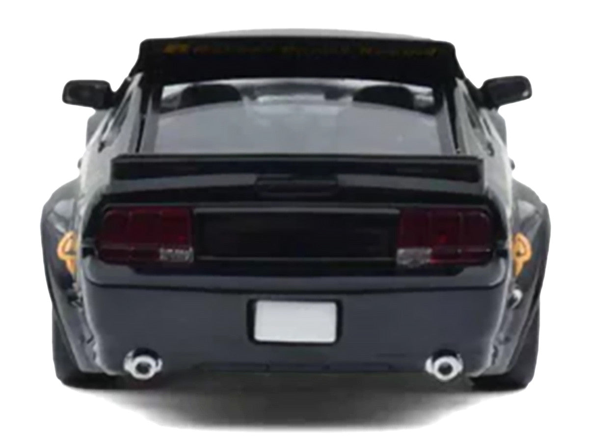 Pandem Mustang Black with Gold Graphics 1/64 Diecast Model Car by Model Model Model Model