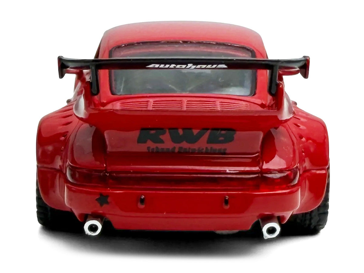 RWB 930 "Painkiller" Red 1/64 Diecast Model Car by Model Model Model Model