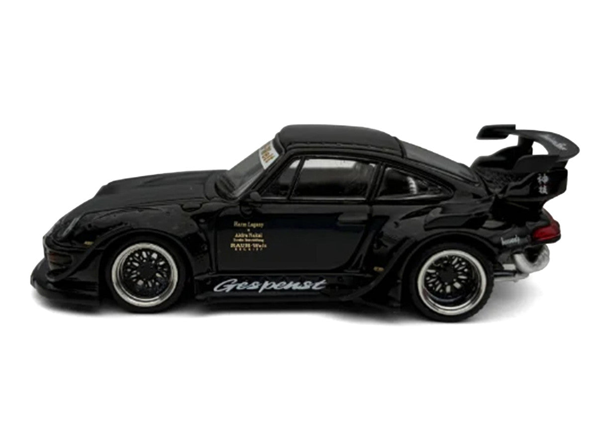 RWB 993 "Gespenst" Black 1/64 Diecast Model Car by Model Model Model Model