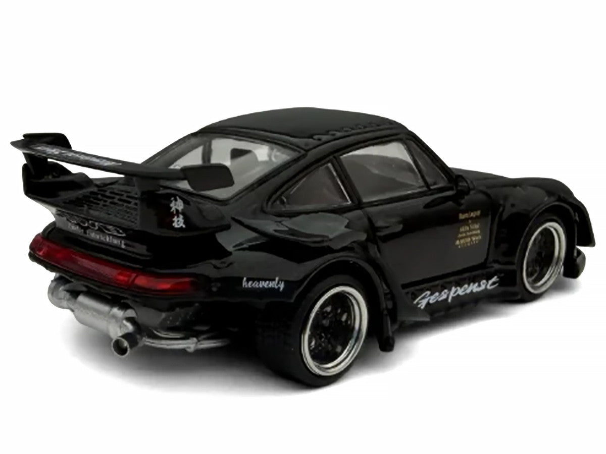 RWB 993 "Gespenst" Black 1/64 Diecast Model Car by Model Model Model Model