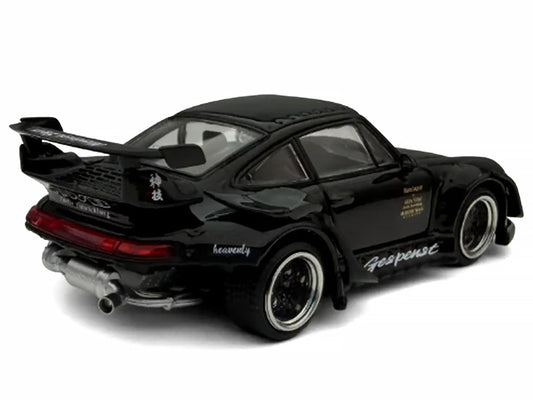 RWB 993 "Gespenst" Black 1/64 Diecast Model Car by Model Model Model Model