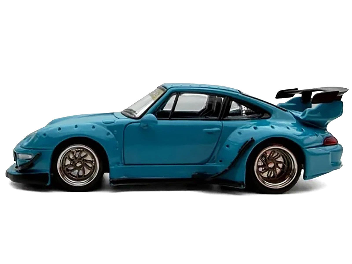 RWB 993 Miami Blue 1/64 Diecast Model Car by Model Model Model Model