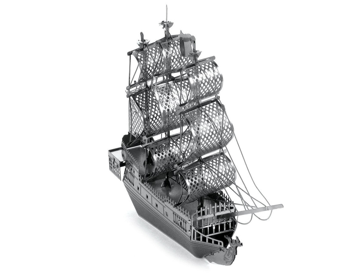 Model Kit Black Pearl Ship (Moderate Difficulty) Steel Model by Metal Earth-2