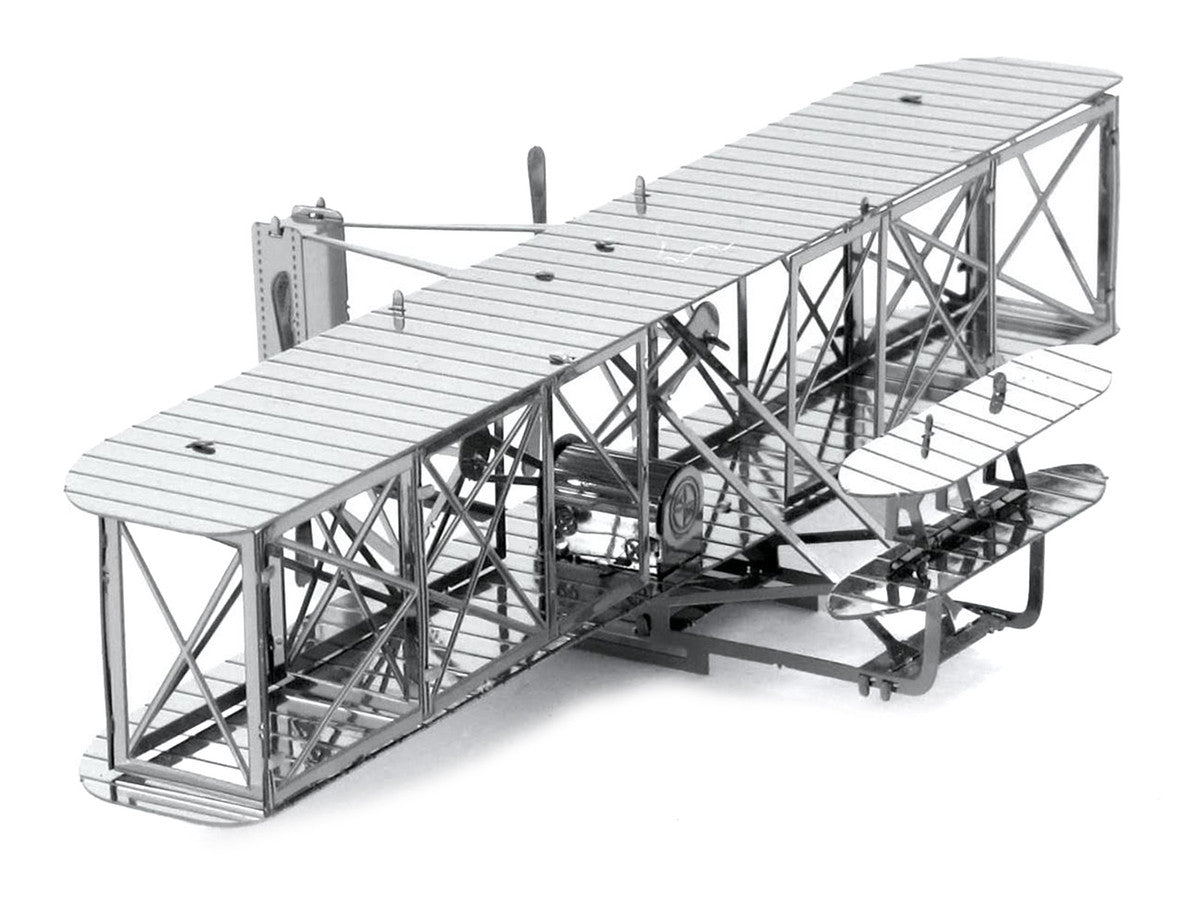 Model Kit Wright Brothers Airplane (Moderate Difficulty) Steel Model by Metal Earth-2