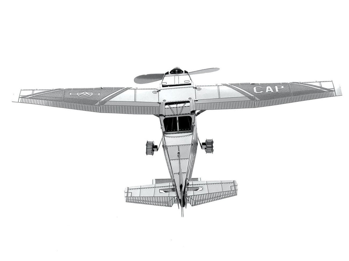 Model Kit Cessna 172 Skyhawk Aircraft (Moderate Difficulty) Steel Model by Metal Earth-2