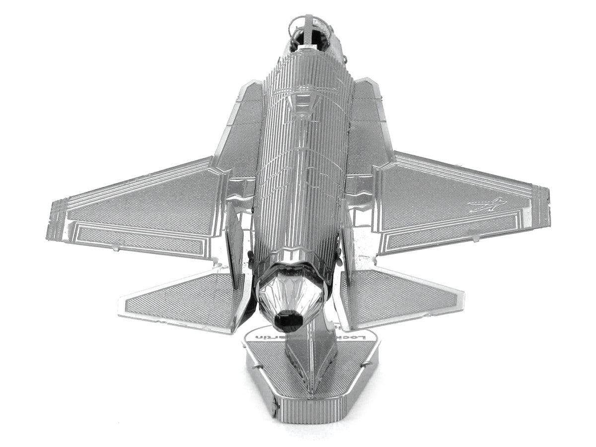 Model Kit Lockheed Martin F-35 Lightning II Aircraft (Moderate Difficulty) Steel Model by Metal Earth-1
