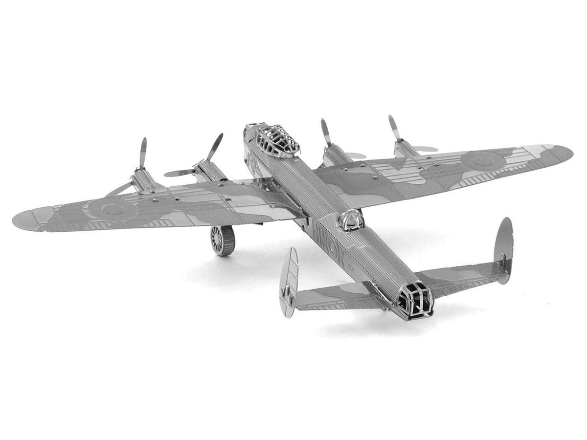 Model Kit Avro Lancaster Bomber Aircraft "Royal Air Force" (Moderate Difficulty) Steel Model by Metal Earth-2