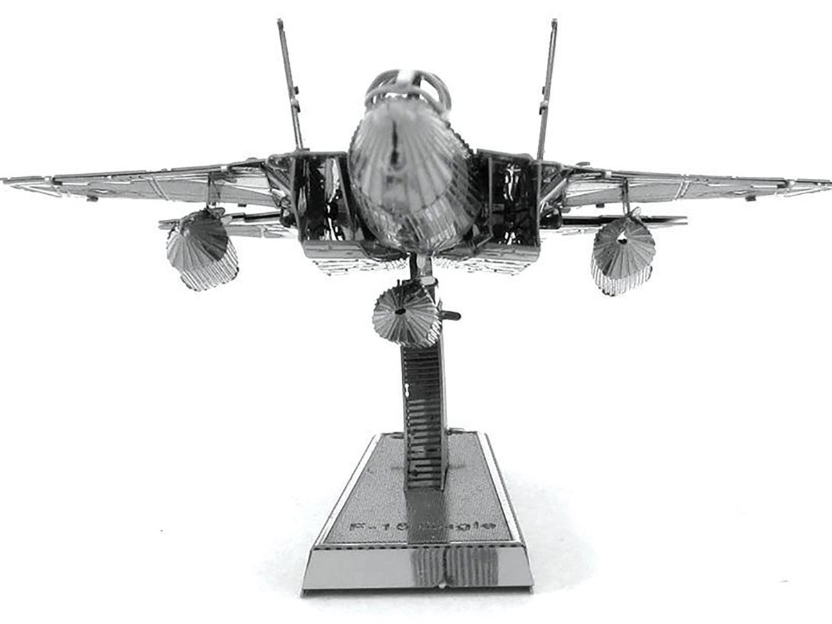 Model Kit McDonnell Douglas F-15 Eagle Fighter Aircraft (Moderate Difficulty) Steel Model by Metal Earth-1