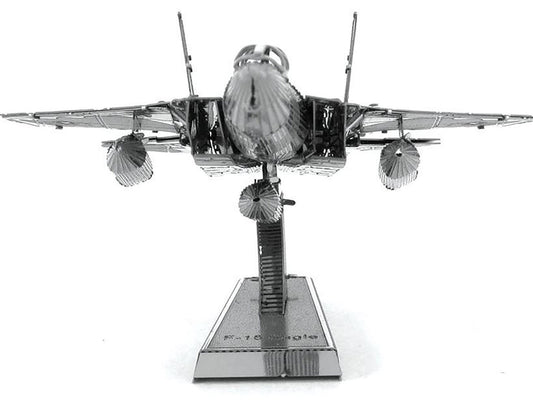 Model Kit McDonnell Douglas F-15 Eagle Fighter Aircraft (Moderate Difficulty) Steel Model by Metal Earth-1