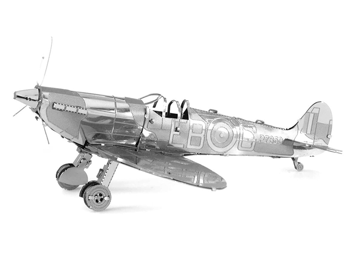 Model Kit Supermarine Spitfire Fighter Aircraft "Royal Air Force" (Easy Difficulty) Steel Model by Metal Earth-3