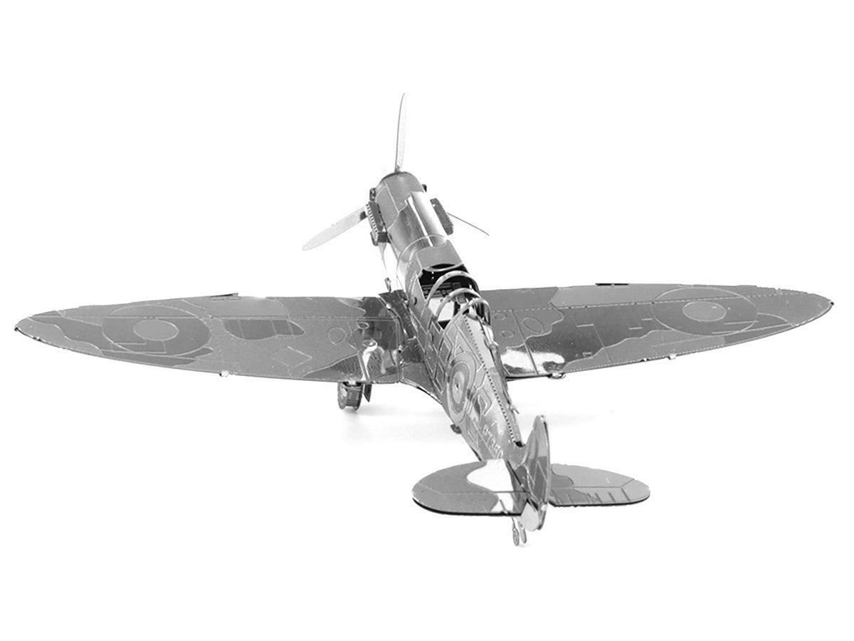 Model Kit Supermarine Spitfire Fighter Aircraft "Royal Air Force" (Easy Difficulty) Steel Model by Metal Earth-1